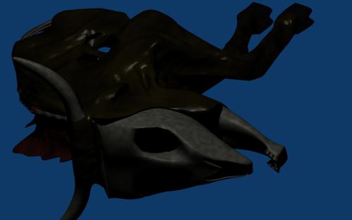 psychodox creature dead cow 02 preview image